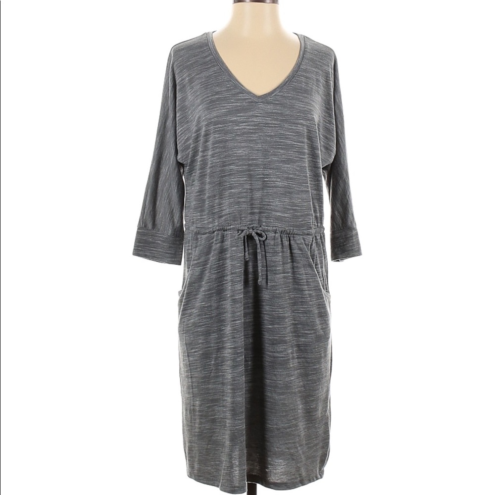 Sonoma gray casual dress, large